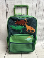 Image Roller Suitcase - Green Dino's
