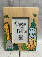 Image 4x6 Wood Frame - Jungle