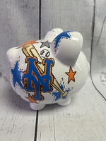 Image Piggy Bank - Go Mets!